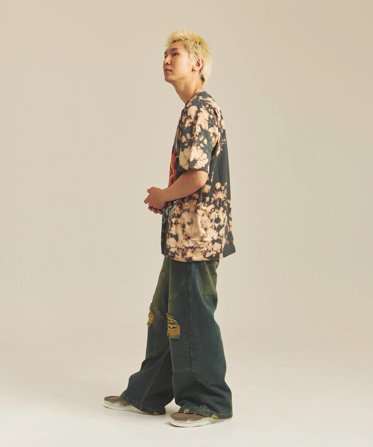 JACKROSE(ジャックローズ) |GA BIO-WASH DAMAGE  DENIM(MENS)