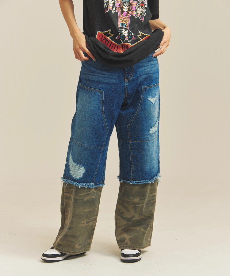 JACKROSE(ジャックローズ) |GA DOCKING-CAMO DENIM(MENS)