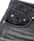 JACKROSE(ジャックローズ) |JE-SELECT-ナナメ切替・ブラスト加工/デニムパンツ(MENS)