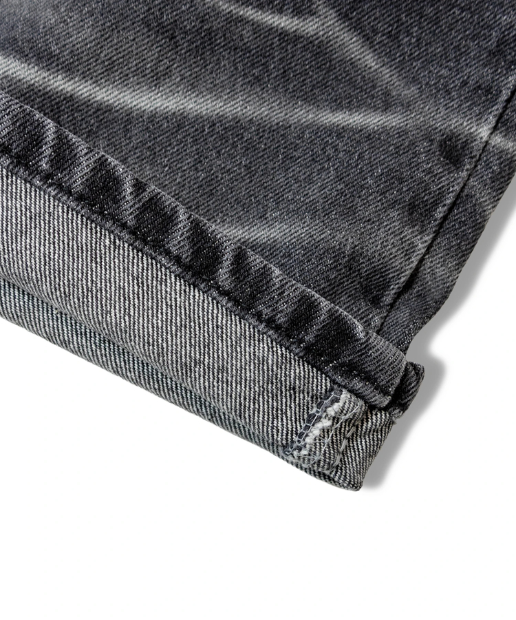 JACKROSE(ジャックローズ) |JE-SELECT-ナナメ切替・ブラスト加工/デニムパンツ(MENS)
