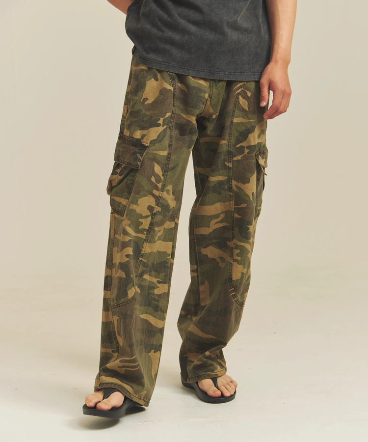 JE-SELECT-フェード加工/カモ柄パンツ(MENS)｜ファッション通販 SANKO