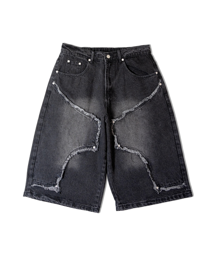 JACKROSE(ジャックローズ) |JE-SELECT-ダブルニーデニムショートパンツ(MENS)