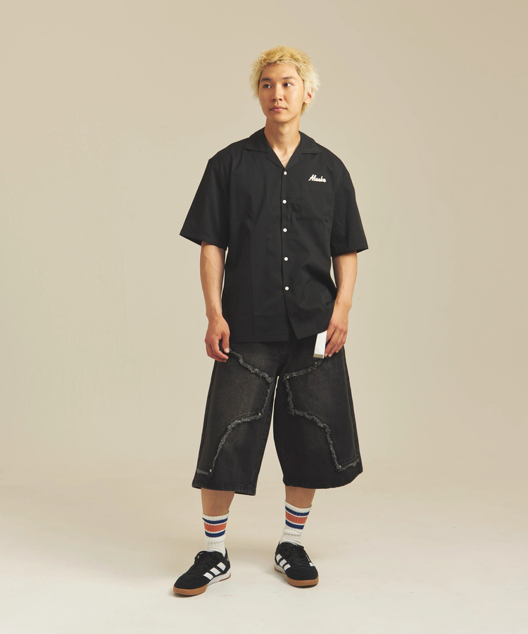 JACKROSE(ジャックローズ) |JE-SELECT-ダブルニーデニムショートパンツ(MENS)