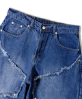 JACKROSE(ジャックローズ) |JE-SELECT-ダブルニーデニムショートパンツ(MENS)