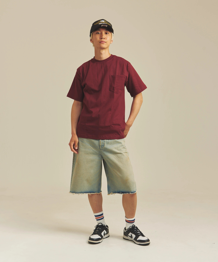 JACKROSE(ジャックローズ) |CAMBER/キャンバー MAX WEIGHT POCKET S/S TEE(MENS)