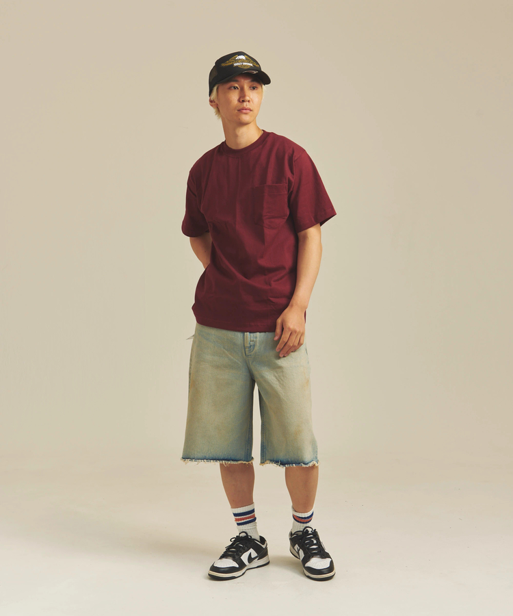 JACKROSE(ジャックローズ) |CAMBER/キャンバー MAX WEIGHT POCKET S/S TEE(MENS)