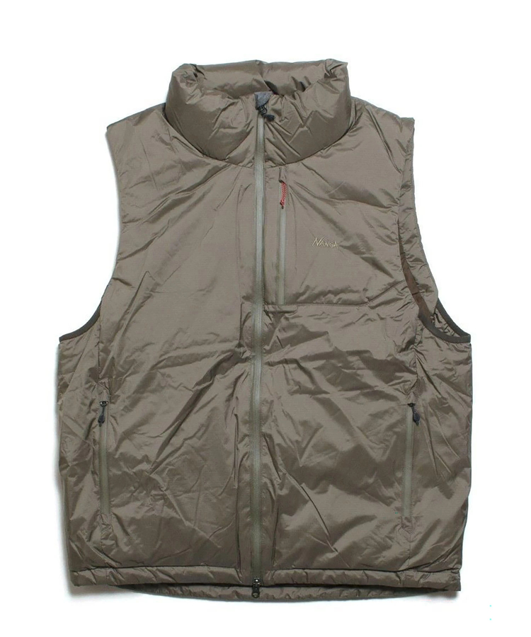 JACKROSE(ジャックローズ) |NANGA/ナンガ オーロラテックス スタンドカラー ダウンベスト(MENS)