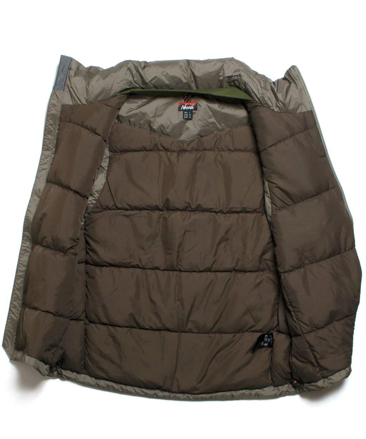 JACKROSE(ジャックローズ) |NANGA/ナンガ オーロラテックス スタンドカラー ダウンベスト(MENS)