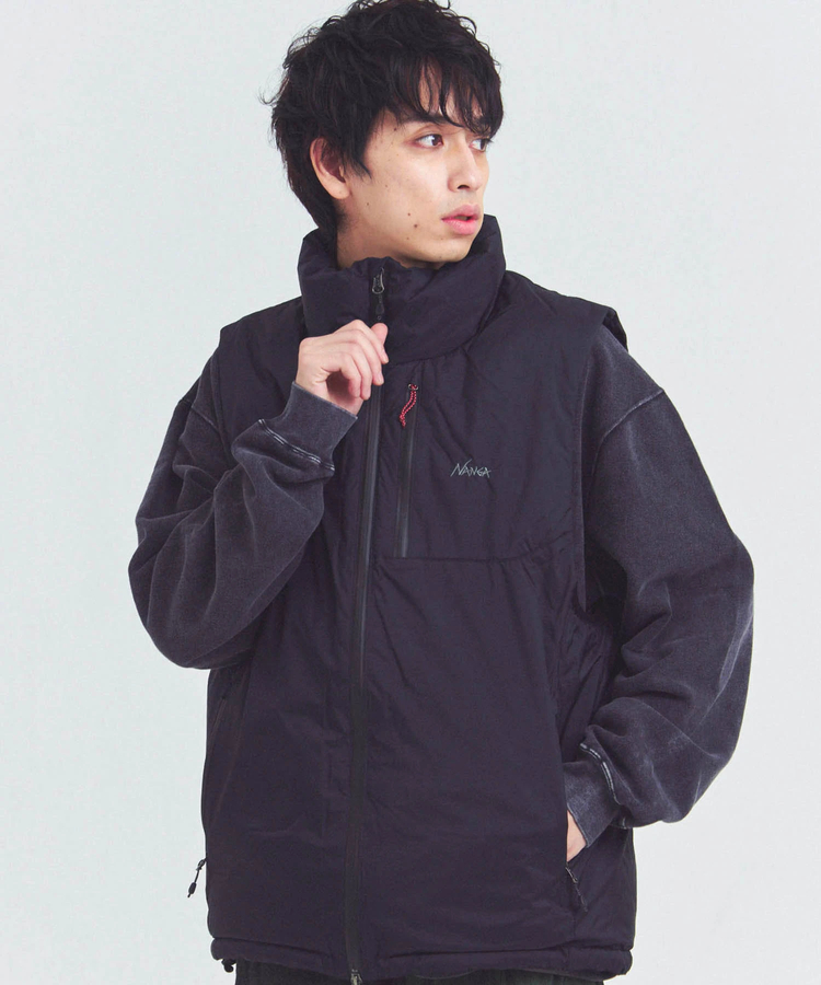 JACKROSE(ジャックローズ) |NANGA/ナンガ オーロラテックス スタンドカラー ダウンベスト(MENS)