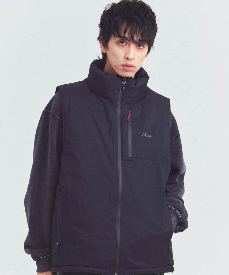 JACKROSE(ジャックローズ) |NANGA/ナンガ オーロラテックス スタンドカラー ダウンベスト(MENS)