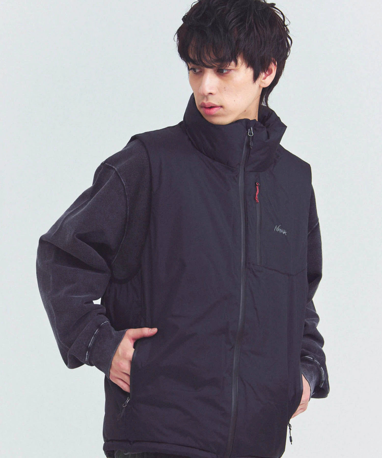 JACKROSE(ジャックローズ) |NANGA/ナンガ オーロラテックス スタンドカラー ダウンベスト(MENS)