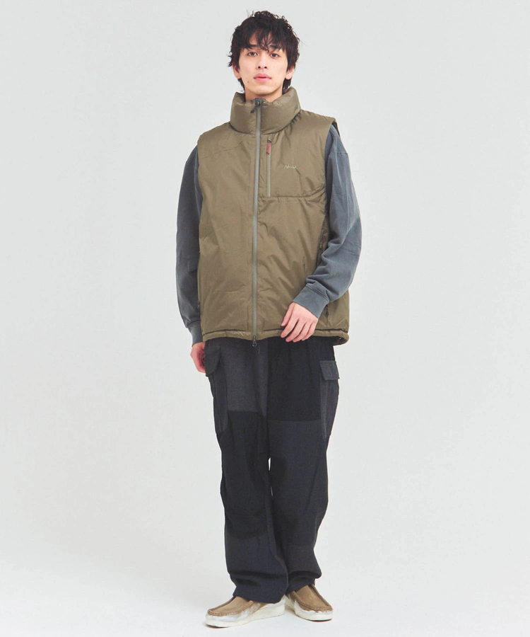 JACKROSE(ジャックローズ) |NANGA/ナンガ オーロラテックス スタンドカラー ダウンベスト(MENS)