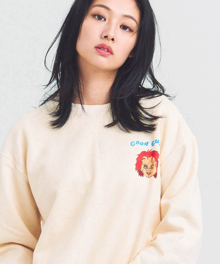 JACKROSE(ジャックローズ) |CHUCKY-Lightweight Crew Sweat(MENS)