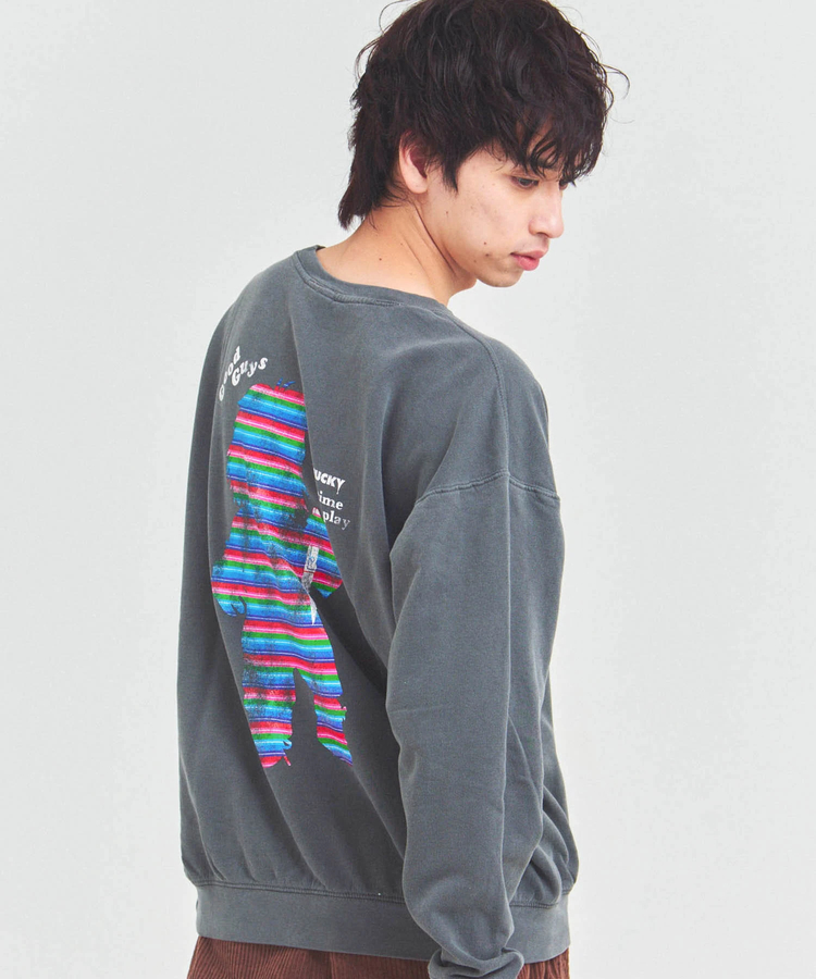 JACKROSE(ジャックローズ) |CHUCKY-Lightweight Crew Sweat(MENS)