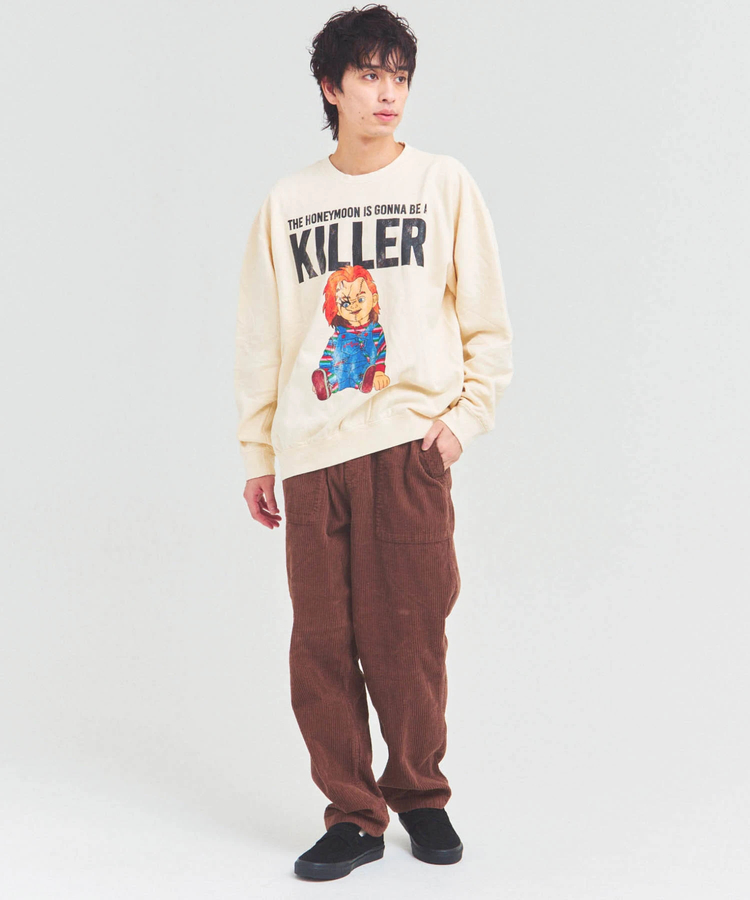 JACKROSE(ジャックローズ) |CHUCKY-Lightweight Crew Sweat(MENS)