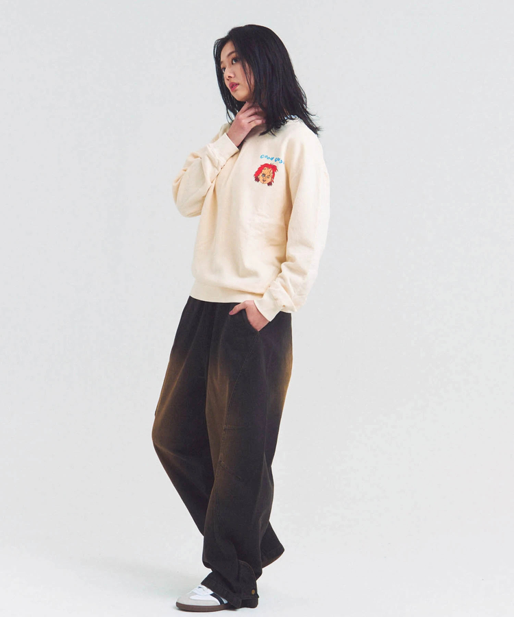 JACKROSE(ジャックローズ) |CHUCKY-Lightweight Crew Sweat(MENS)