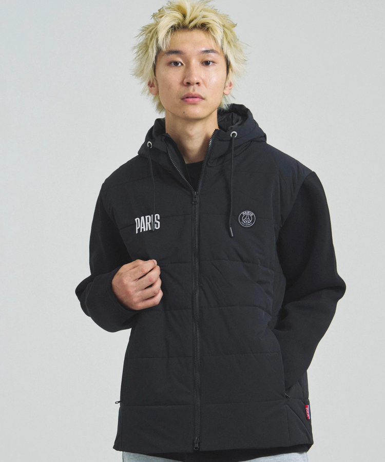 JACKROSE(ジャックローズ) |Paris Saint-Germain F.C./パリサンジェルマン EMB LOGO-ハイブリットJKT(MENS)