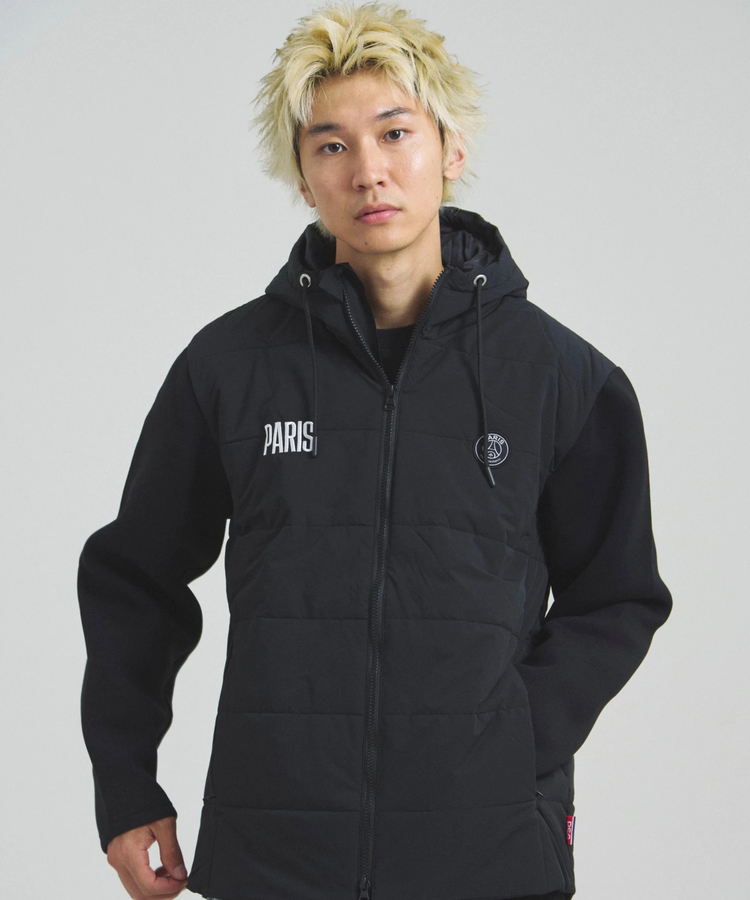 JACKROSE(ジャックローズ) |Paris Saint-Germain F.C./パリサンジェルマン EMB LOGO-ハイブリットJKT(MENS)