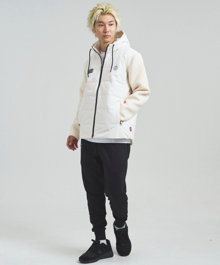 JACKROSE(ジャックローズ) |Paris Saint-Germain F.C./パリサンジェルマン EMB LOGO-ハイブリットJKT(MENS)