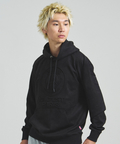 JACKROSE(ジャックローズ) |Paris Saint-Germain F.C./パリサンジェルマン フェイクスウェード・エンボスロゴ.フーディー(MENS)