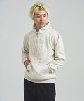 JACKROSE(ジャックローズ) |Paris Saint-Germain F.C./パリサンジェルマン フェイクスウェード・エンボスロゴ.フーディー(MENS)