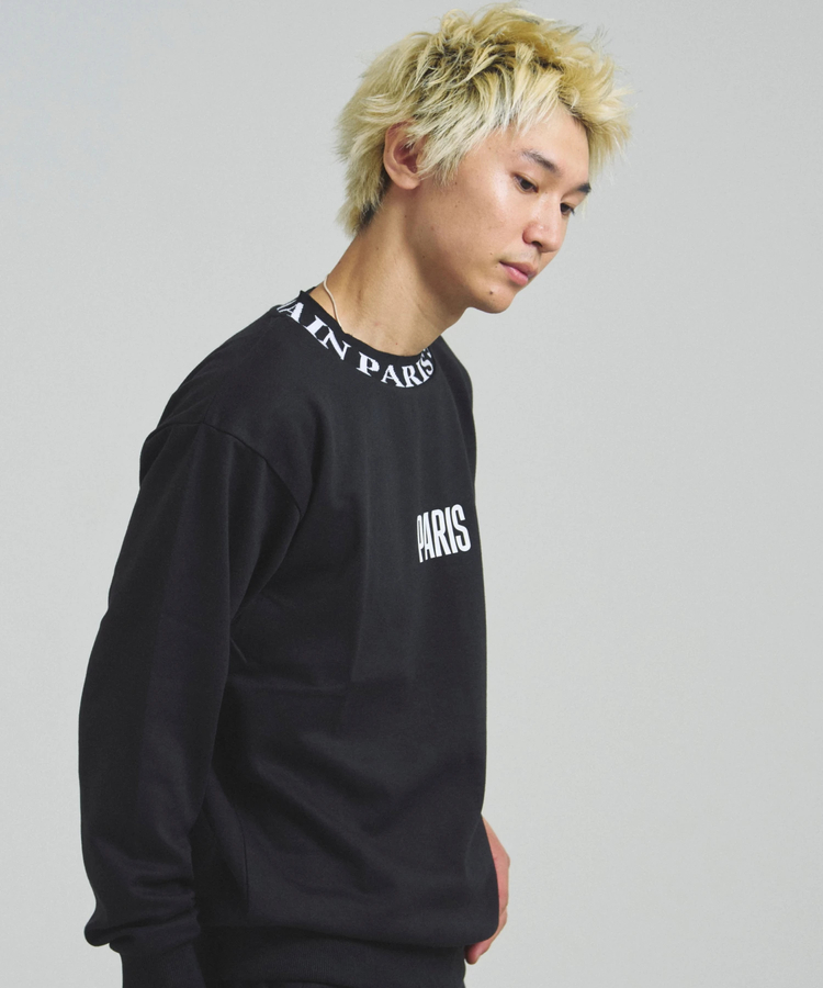 JACKROSE(ジャックローズ) |Paris Saint-Germain F.C./パリサンジェルマン テックフリース・ジャガード.クルーネック(MENS)