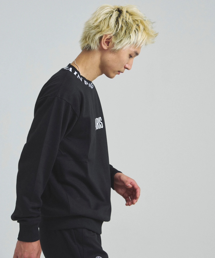 JACKROSE(ジャックローズ) |Paris Saint-Germain F.C./パリサンジェルマン テックフリース・ジャガード.クルーネック(MENS)