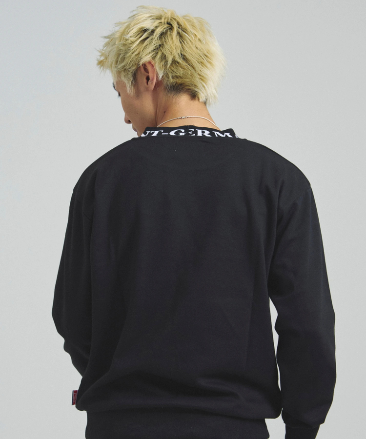 JACKROSE(ジャックローズ) |Paris Saint-Germain F.C./パリサンジェルマン テックフリース・ジャガード.クルーネック(MENS)