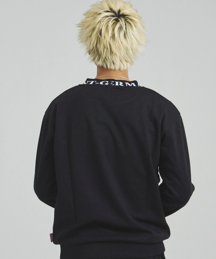 JACKROSE(ジャックローズ) |Paris Saint-Germain F.C./パリサンジェルマン テックフリース・ジャガード.クルーネック(MENS)