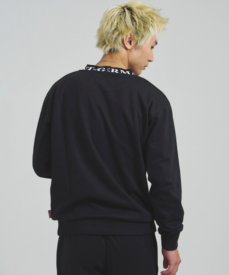 JACKROSE(ジャックローズ) |Paris Saint-Germain F.C./パリサンジェルマン テックフリース・ジャガード.クルーネック(MENS)
