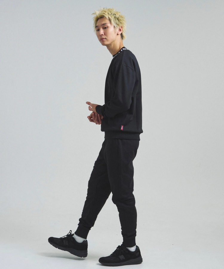 JACKROSE(ジャックローズ) |Paris Saint-Germain F.C./パリサンジェルマン テックフリース・ジャガード.クルーネック(MENS)