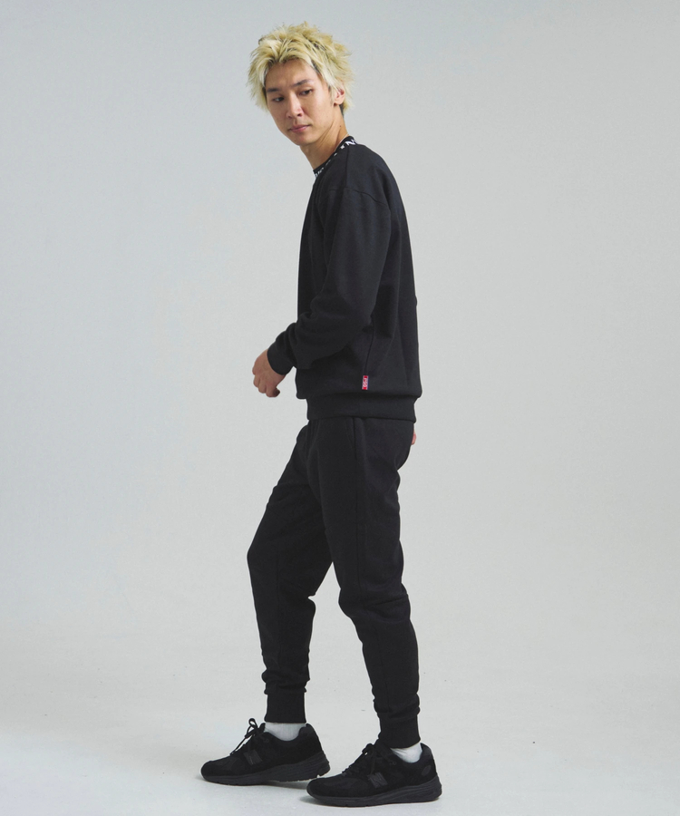 JACKROSE(ジャックローズ) |Paris Saint-Germain F.C./パリサンジェルマン テックフリース・ジャガード.クルーネック(MENS)