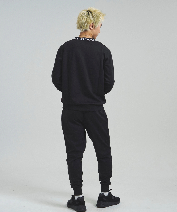 JACKROSE(ジャックローズ) |Paris Saint-Germain F.C./パリサンジェルマン テックフリース・ジャガード.クルーネック(MENS)