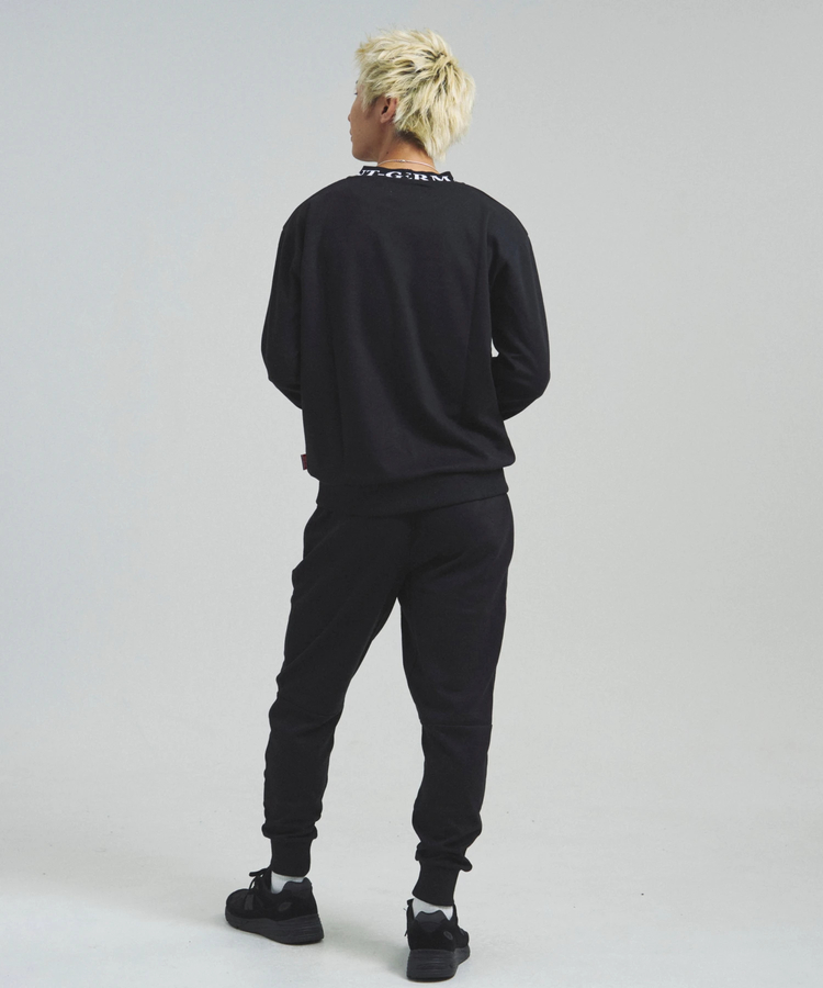 JACKROSE(ジャックローズ) |Paris Saint-Germain F.C./パリサンジェルマン テックフリース・ジャガード.クルーネック(MENS)