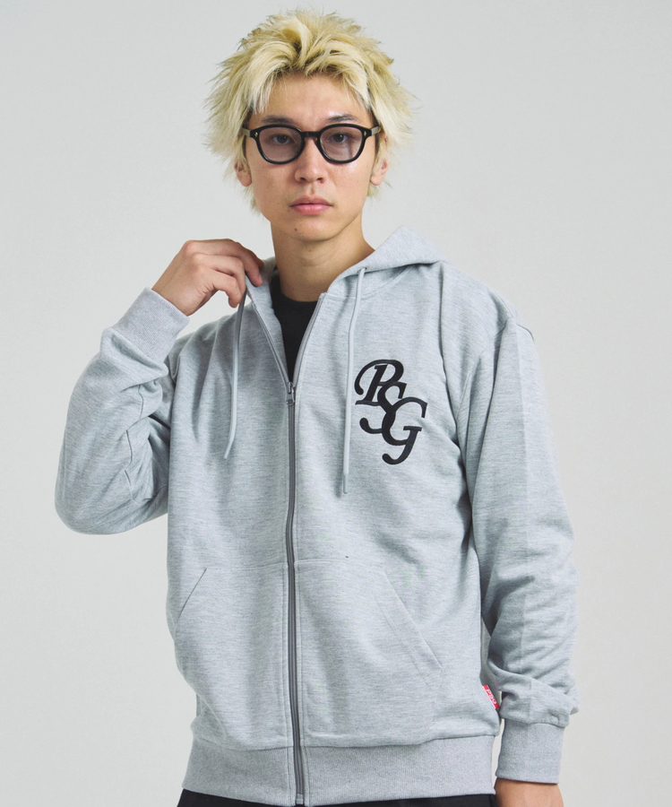 JACKROSE(ジャックローズ) |Paris Saint-Germain F.C./パリサンジェルマン テックフリース・EMB LOGO-ZIPパーカー(MENS)
