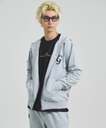 JACKROSE(ジャックローズ) |Paris Saint-Germain F.C./パリサンジェルマン テックフリース・EMB LOGO-ZIPパーカー(MENS)