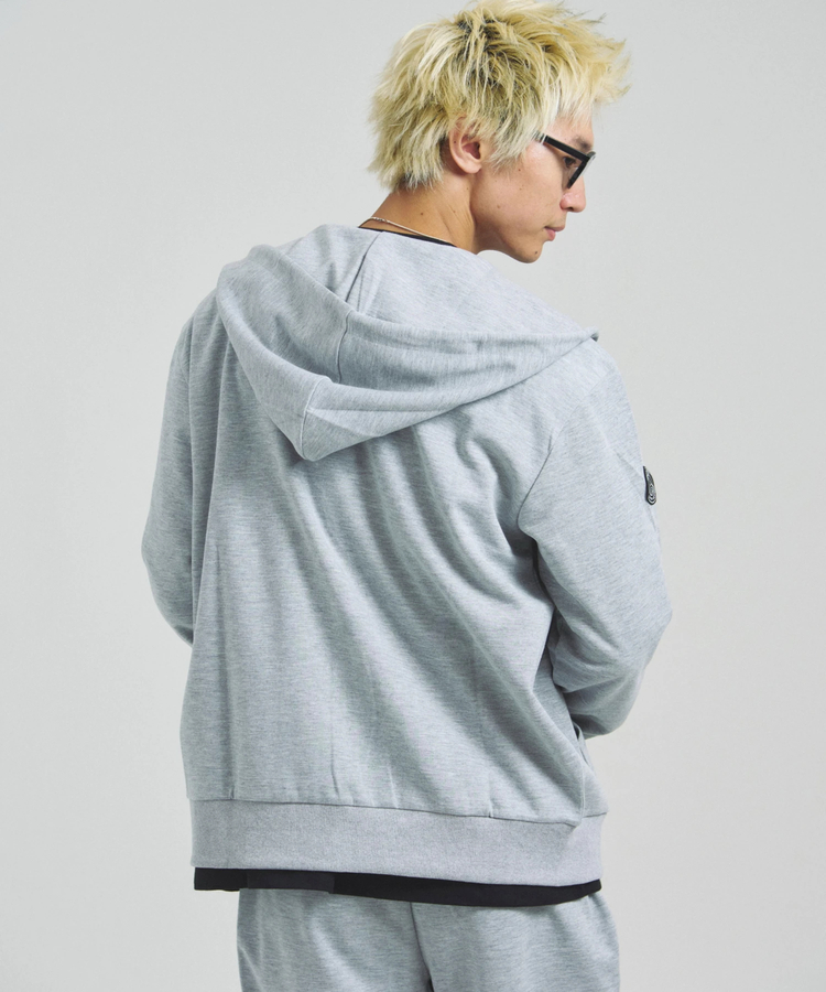JACKROSE(ジャックローズ) |Paris Saint-Germain F.C./パリサンジェルマン テックフリース・EMB LOGO-ZIPパーカー(MENS)