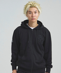 JACKROSE(ジャックローズ) |Paris Saint-Germain F.C./パリサンジェルマン テックフリース・EMB LOGO-ZIPパーカー(MENS)