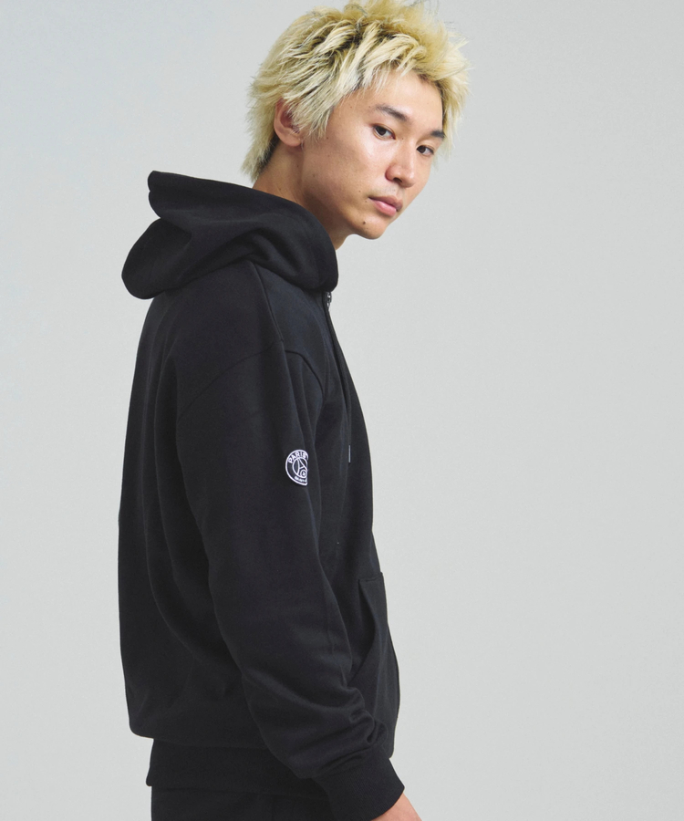 JACKROSE(ジャックローズ) |Paris Saint-Germain F.C./パリサンジェルマン テックフリース・EMB LOGO-ZIPパーカー(MENS)
