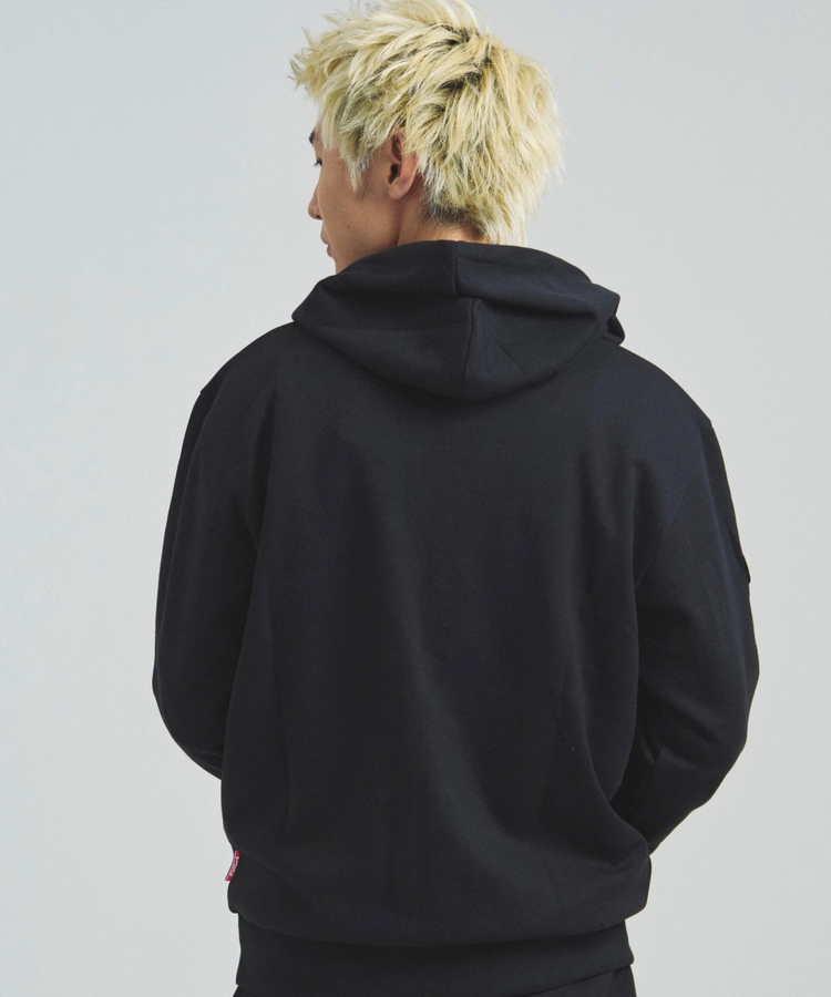 JACKROSE(ジャックローズ) |Paris Saint-Germain F.C./パリサンジェルマン テックフリース・EMB LOGO-ZIPパーカー(MENS)