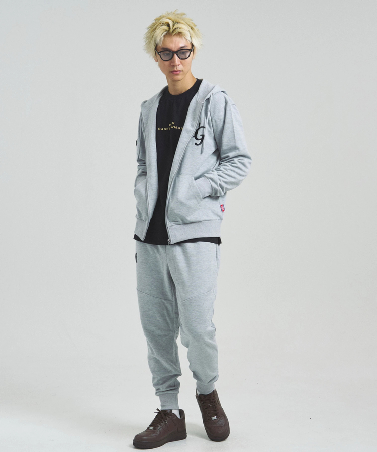 JACKROSE(ジャックローズ) |Paris Saint-Germain F.C./パリサンジェルマン テックフリース・EMB LOGO-ZIPパーカー(MENS)