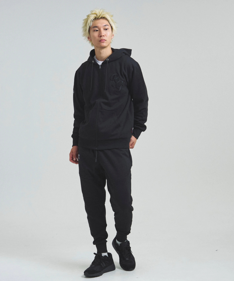 JACKROSE(ジャックローズ) |Paris Saint-Germain F.C./パリサンジェルマン テックフリース・EMB LOGO-ZIPパーカー(MENS)