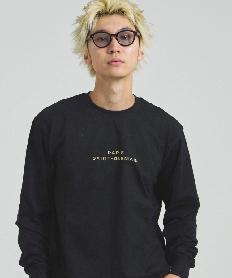 JACKROSE(ジャックローズ) |Paris Saint-Germain F.C./パリサンジェルマン メタリックロゴ-LSTEE(MENS)