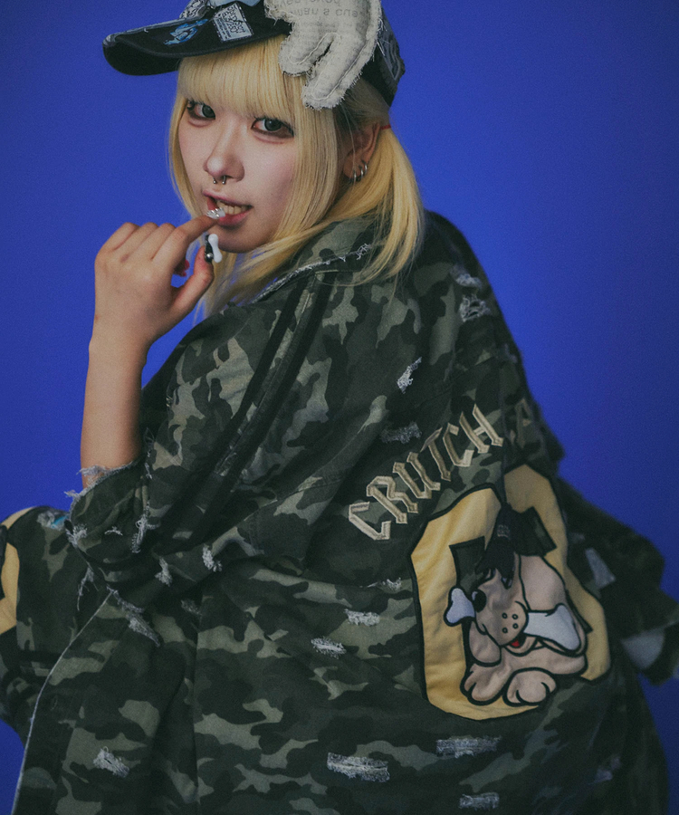 JACKROSE(ジャックローズ) |GALFY/ガルフィー カモフラかも?ボロボロシャツ SS(MENS)