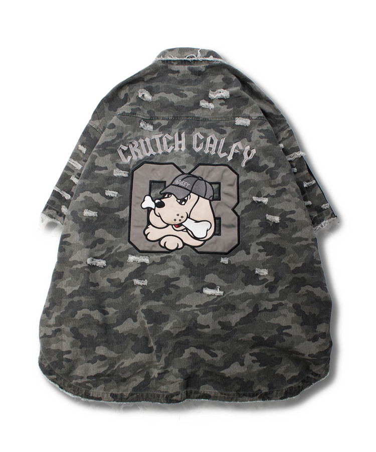 JACKROSE(ジャックローズ) |GALFY/ガルフィー カモフラかも?ボロボロシャツ SS(MENS)