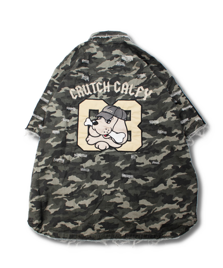 JACKROSE(ジャックローズ) |GALFY/ガルフィー カモフラかも?ボロボロシャツ SS(MENS)