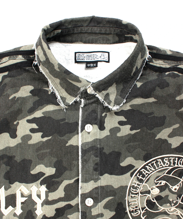 JACKROSE(ジャックローズ) |GALFY/ガルフィー カモフラかも?ボロボロシャツ SS(MENS)