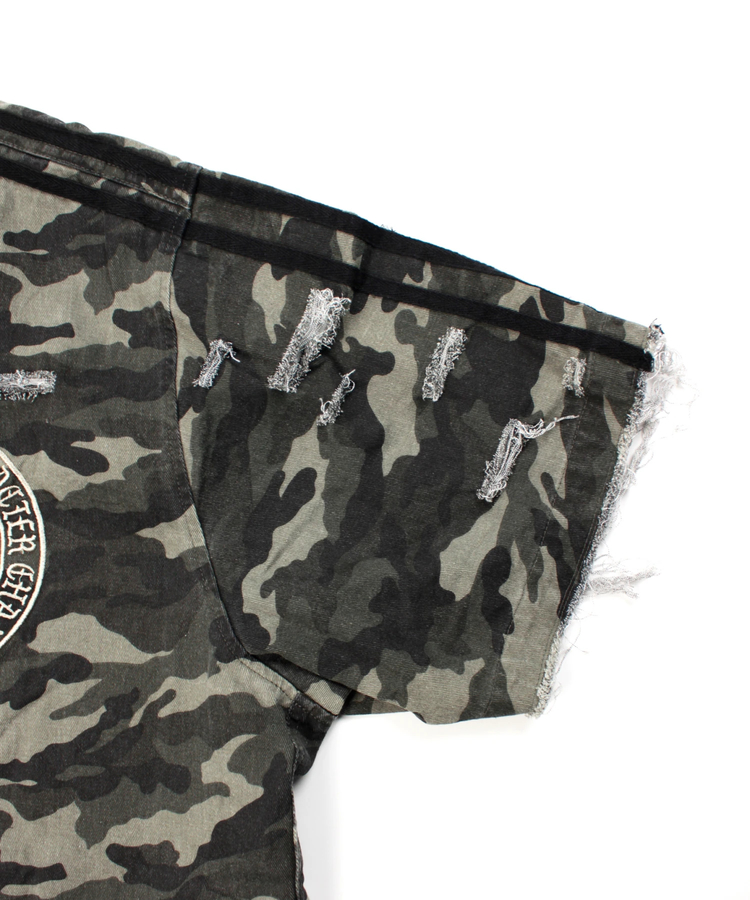 JACKROSE(ジャックローズ) |GALFY/ガルフィー カモフラかも?ボロボロシャツ SS(MENS)