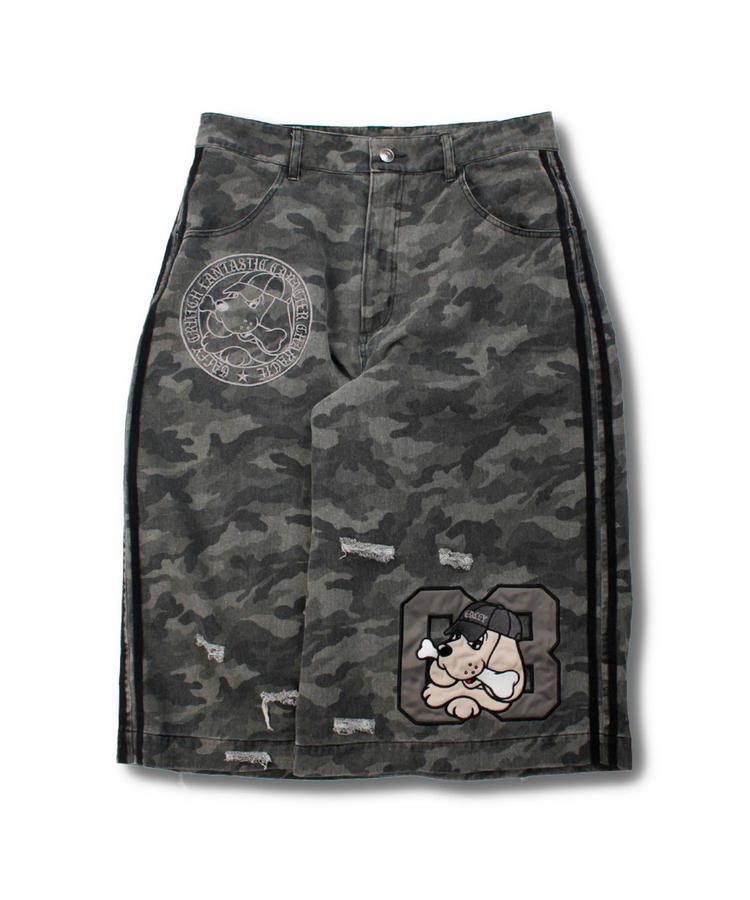 JACKROSE(ジャックローズ) |GALFY/ガルフィー カモフラかも?ボロボロデカパンショーツ(MENS)