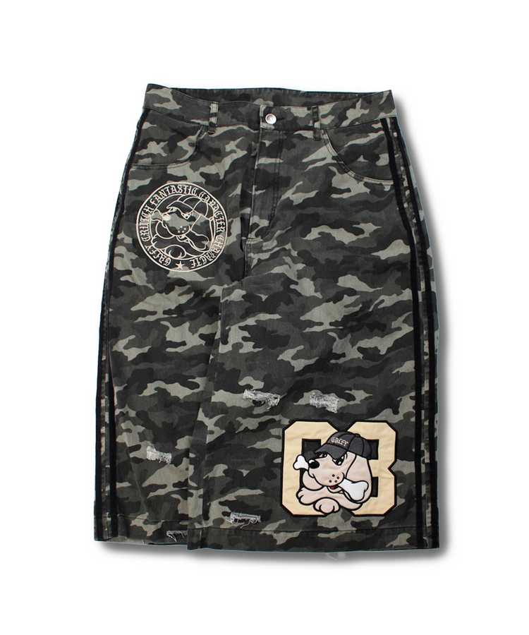 JACKROSE(ジャックローズ) |GALFY/ガルフィー カモフラかも?ボロボロデカパンショーツ(MENS)